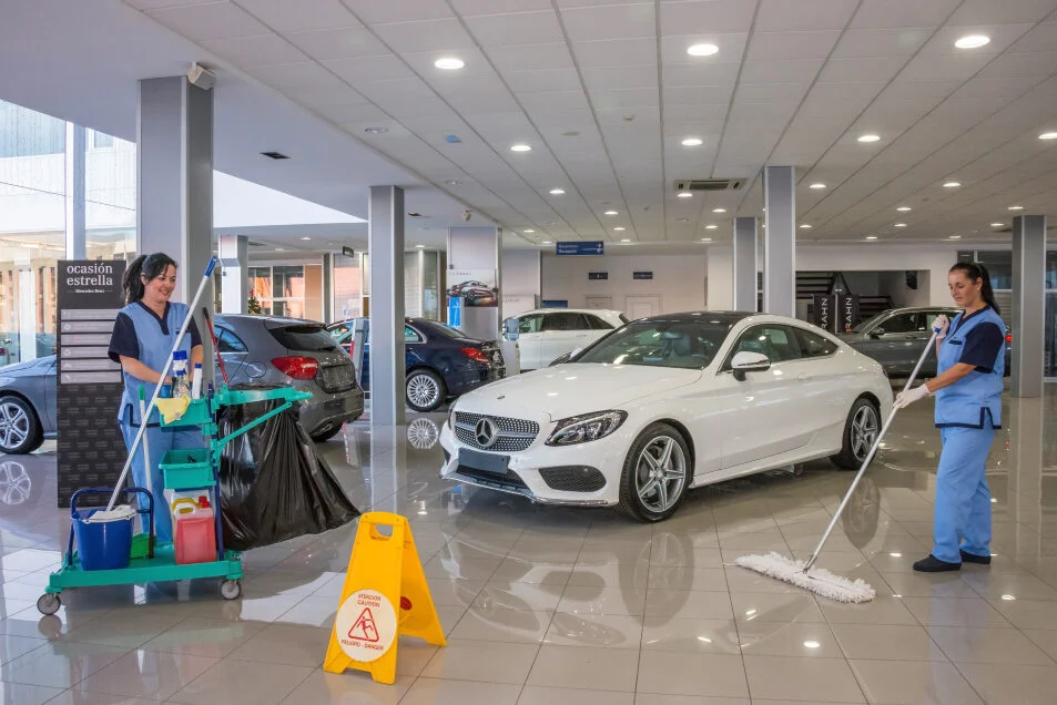 Car Showroom Cleaners vs General Commercial Cleaners: What's the Difference?